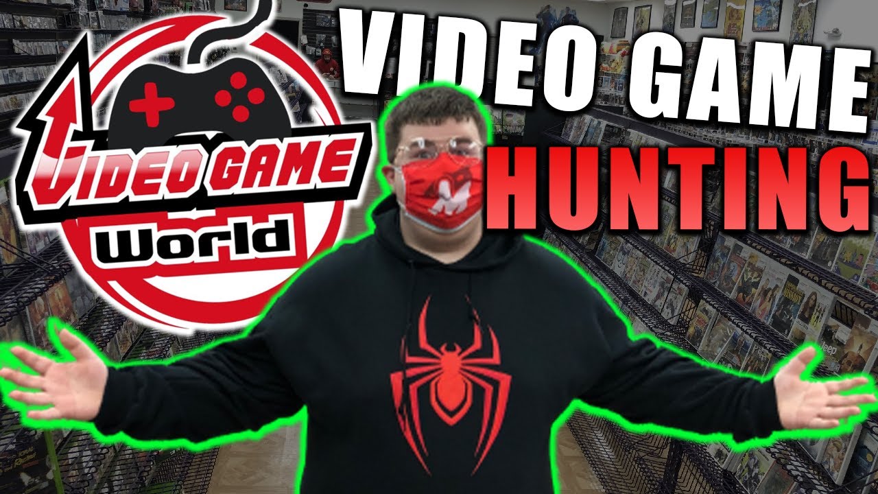 I Found RARE Video Games While Retro Game Hunting! (Video Game World Concord NC) YouTube