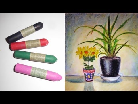 Vídeo: Como Pintar Com Cera