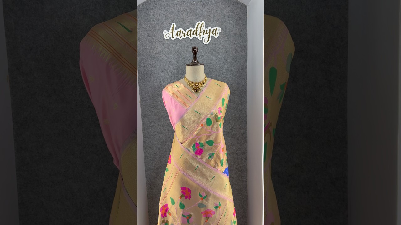 Pure Silk Kanchipuram Full Weaving Wedding Special Paithani Saree