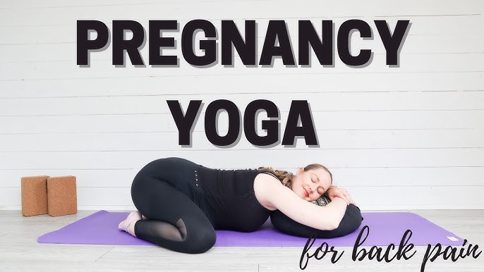 Pregnancy Back Pain Relief Exercise - Knocked-Up Fitness® and