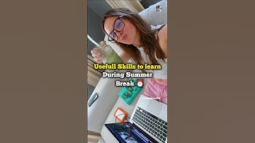 Usefull Skills to learn [ During Summer Break ⏰ ] || #students #school #summer  #trending #shorts