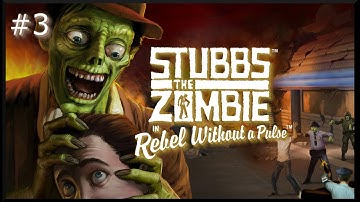 Stubbs the Zombie in Rebel Without a Pulse: Level 3 - The Slammer
