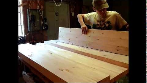 Paul Sellers style Workbench Part 1