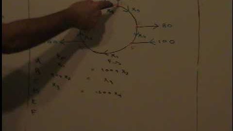 Finding the general flow pattern of a network diagram (Example 2) Part 1