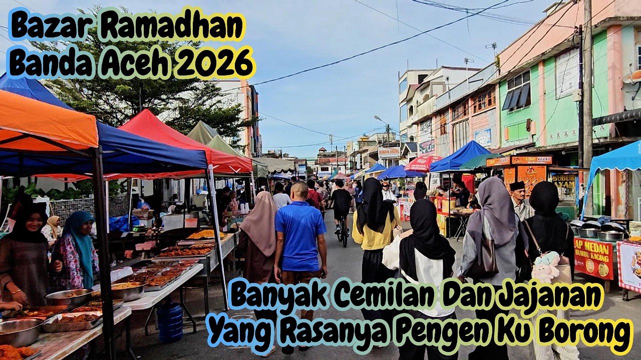 Bazar Ramadhan Banda Aceh 2026.
