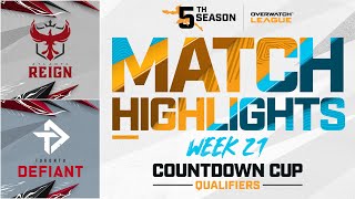 @atlantareign vs @TorontoDefiant | Countdown Cup Qualifiers Highlights | Week 21 Day 1