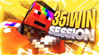 35 Win SW Session! - Hypixel Skywars