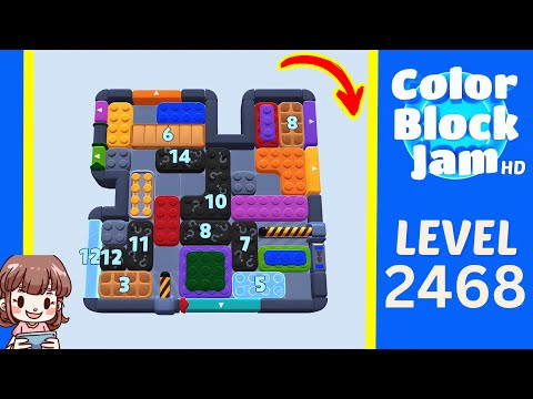 Color Block Jam Level 2468 walkthrough video preview