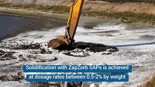 ZapZorb SAPs: The Ultimate Solution for Liquid Waste Solidification (short)