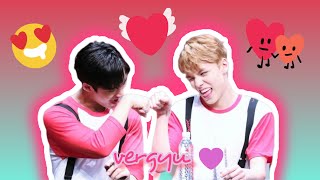 vernon being mingyu's baby for 5 minutes straight (vergyu/minsol sweetest moments)