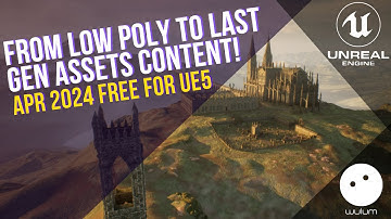 Feature Free Unreal Marketplace Assets - April 2024 - UE5