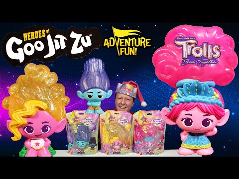 What's Inside 13 Heroes of Goo Jit Zu Deep Sea Goo Including King Hydra  AdventureFun Toy review! 