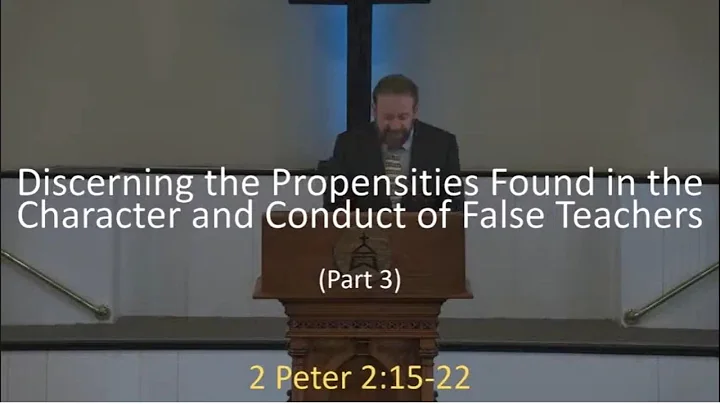 1.24.21 Sermon: Discerning the Propensities Found ...