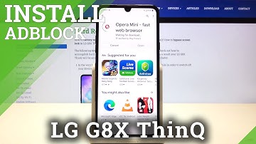 Block Advertisements - Set Up AdBlock on LG G8X ThinQ