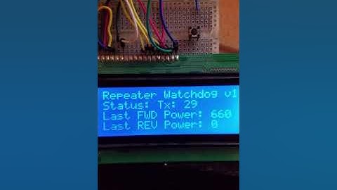 Repeater watchdog timer
