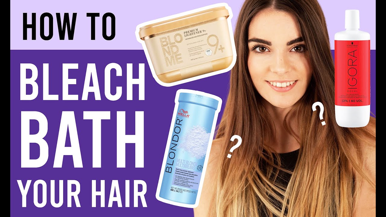 Bleach Bath Hair Treatment | Everything You Need To Know - YouTube