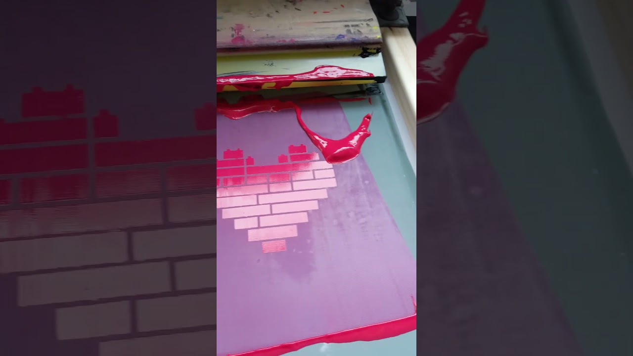 Speedball peckinpah magenta screenprint ink review