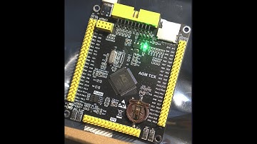 AG32VF407国产MCU+FPGA LED程序控制D3闪烁及演示