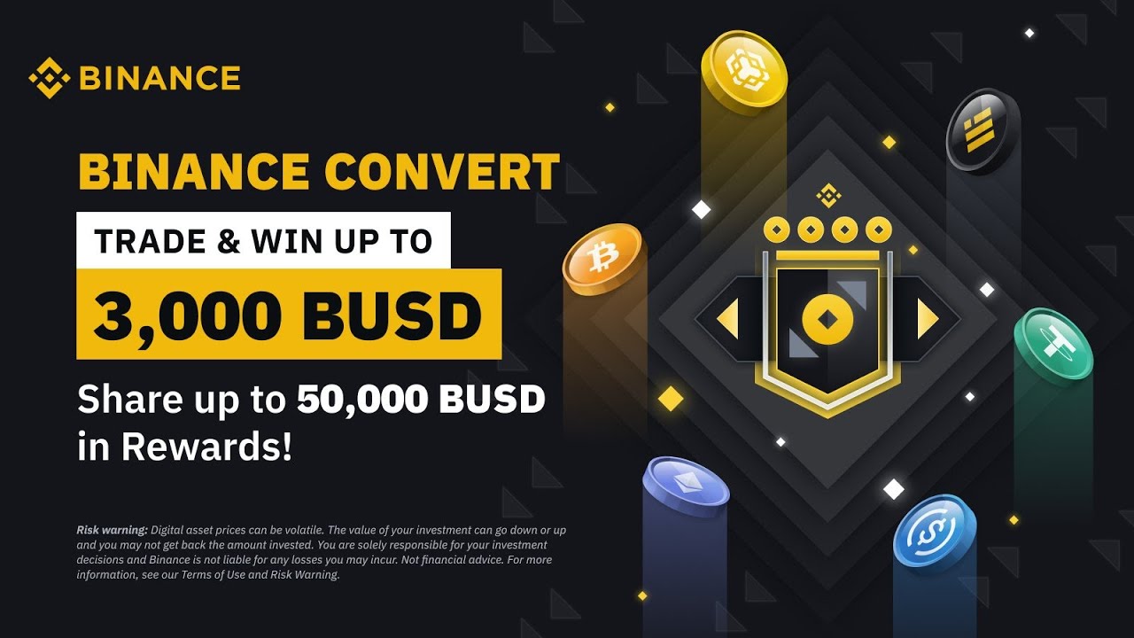 Binance Trade & Win Upto 50,000 - Binance Converting Competition - YouTube