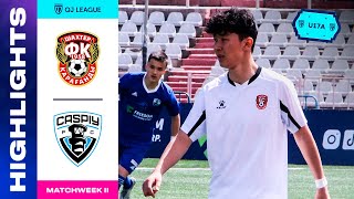 Freedom QJ League U17A 2024. Matchweek II. Shakhtyor 3-4 Caspiy. Highlights