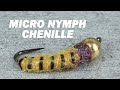 Easy nymph from Micro Nymph Chenille and skin "Gammarus". Fly tying from Sibnymph