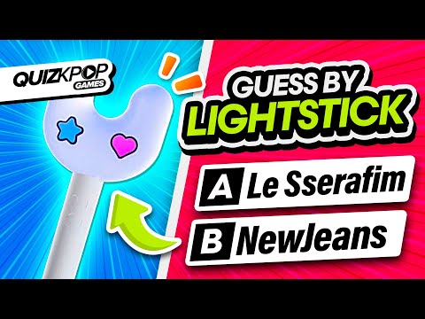 GUESS THE KPOP GROUP BY THEIR LIGHTSTICK | QUIZ KPOP GAMES 2023 | KPOP QUIZ TRIVIA