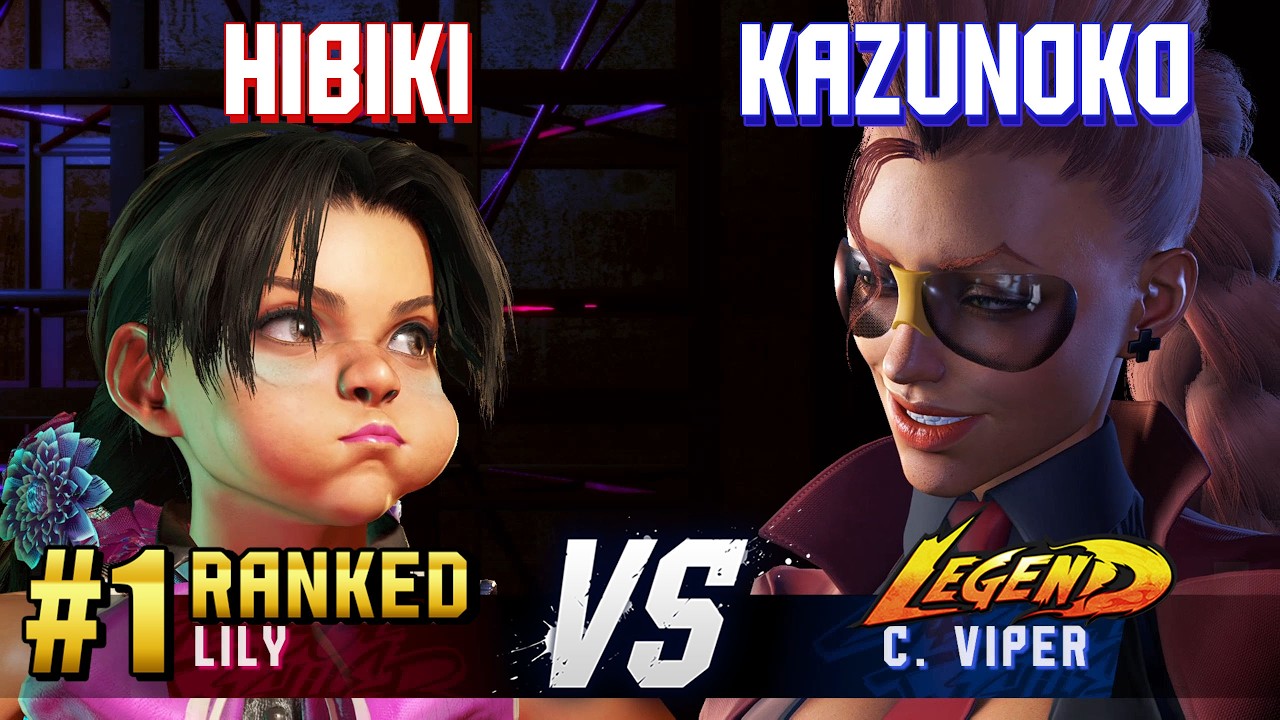 SF6 ▰ HIBIKI (#1 Ranked Lily) vs KAZUNOKO (C.Viper) ▰ High Level Gameplay