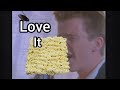 Rick astley eats noodles