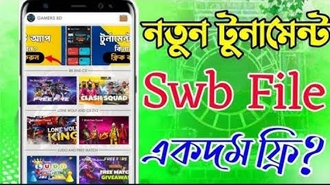 New Tournament  Swb File Free| How To Make Tournament  App Project | Swb  File | Sketchware Pro