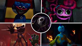 Poppy Playtime: Chapters 1,2,3,4,5 Comparison