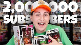 I Spent $2000 On Funko Pops For 2 Million Subscribers!