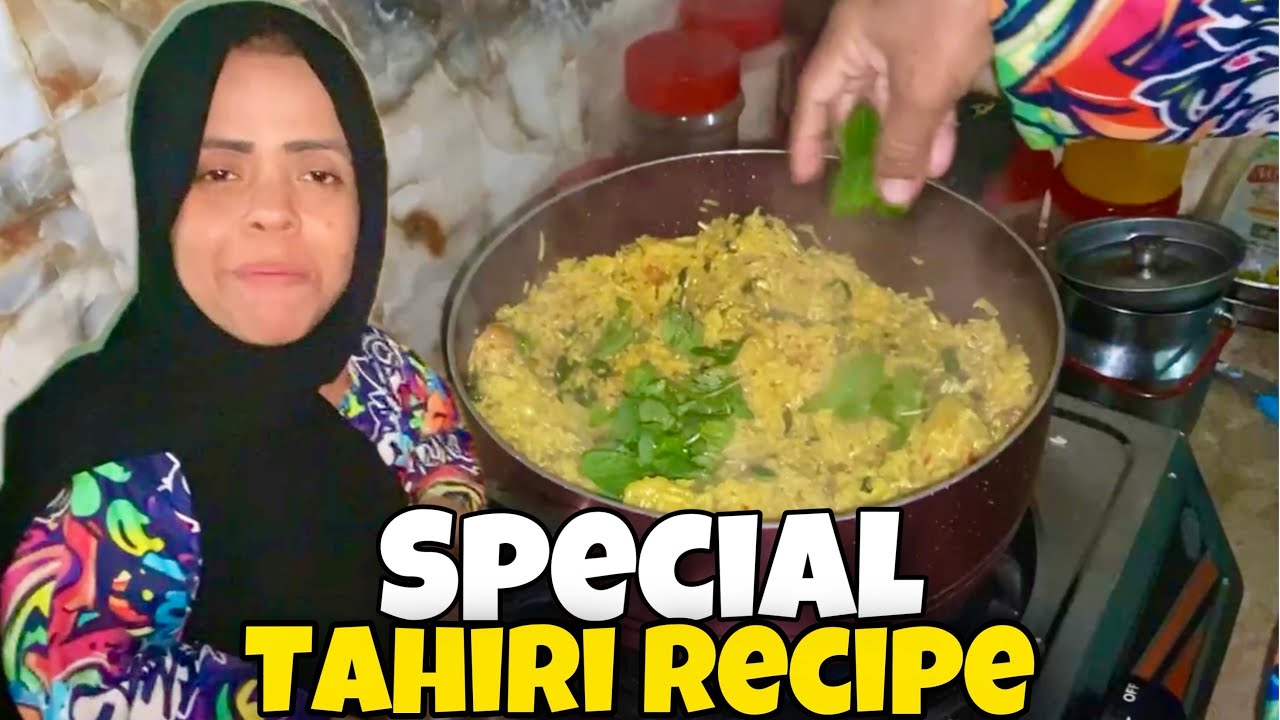 Special Tahiri Recipe | Sanober Choti Vlog | Sanober kitchen recipe | Recipe