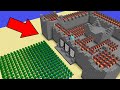 Minecraft Battle INFINITE ZOMBIES Attack Noob vs Pro Castle