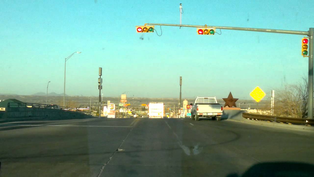 Traffic Lights at Anthony TX YouTube