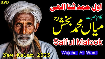 Kalam Mian Muhammad Bakhsh Saif ul Malook | Awl Hamd Sana Ilahi Wajahat Ali Warsi Sufi Kalam Punjabi