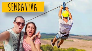 🎢 SENDAVIVA en 2 días 2024: Parque de AVENTURA y ANIMALES | Todas las Atracciones | Navarra