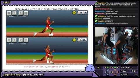 DDR Highlight || QWOP (VS) | The Final Battle