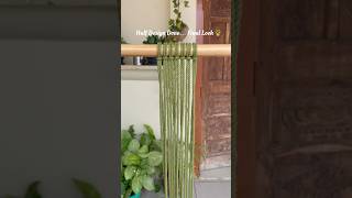 Part 1  🩵beautiful macrame knots tutorial for beginners #macrame #diy #shorts
