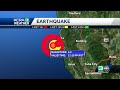 6.2 earthquake shakes Northern California, no tsunami expected