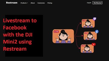 How to stream to facebook live with the DJI Mini 2