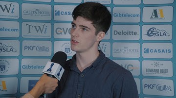 Round 2 Gibraltar Chess post-game interview with Johan Salomon