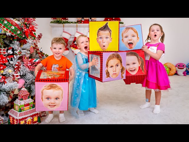 Five Kids Christmas Holiday Song + more Children's Songs and Videos class=