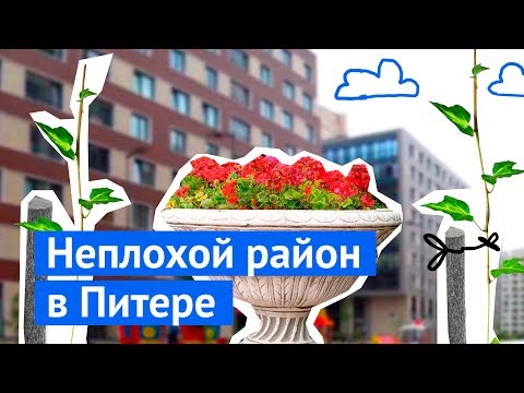 Неплохой район в Питере с колхозным благоустройством