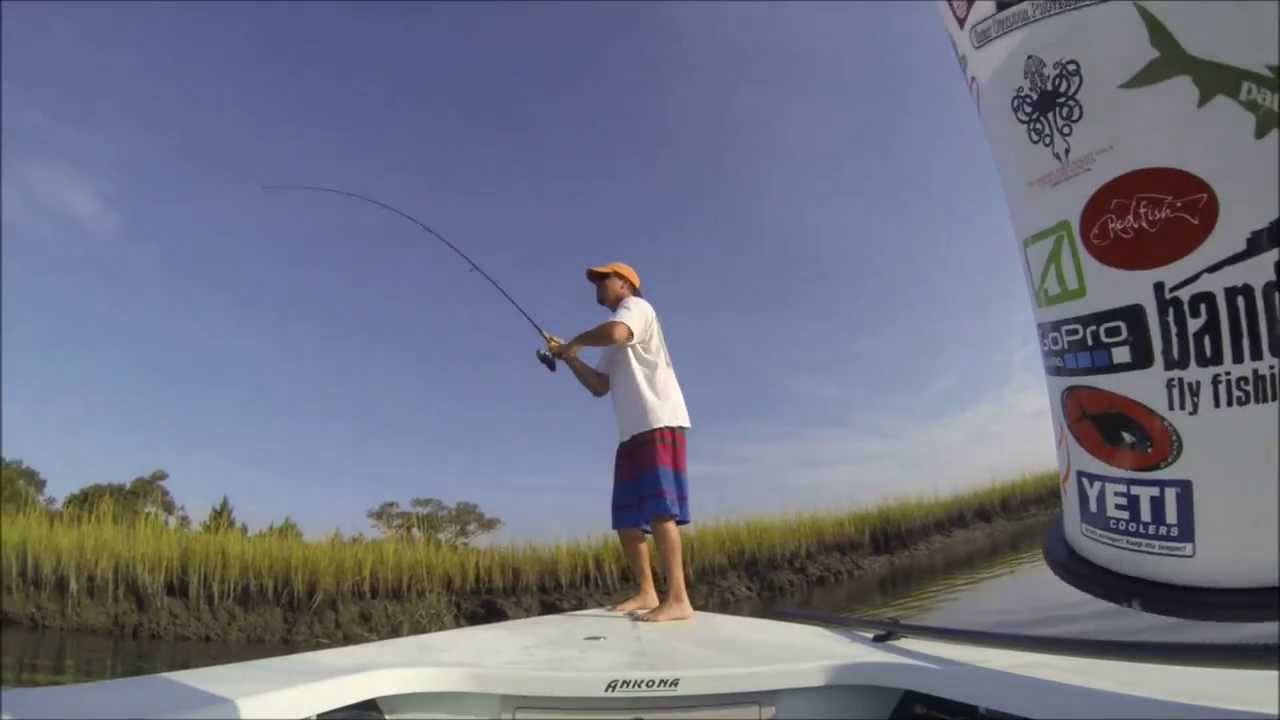 Inshore Red Drum Adventure with Tailing Tide Guide Service