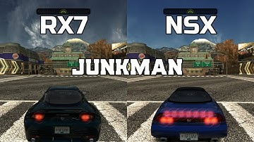 Mazda RX7 vs Acura NSX - NFS MW Redux V3 - WHICH IS FASTEST ?