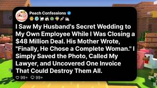 I Saw My Husband's Secret Wedding to My Own Employee While I Was Closing a $48 Million Deal. His...