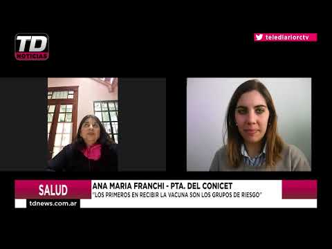 ANA MARIA FRANCHI VACUNA RUSA 13 08 20