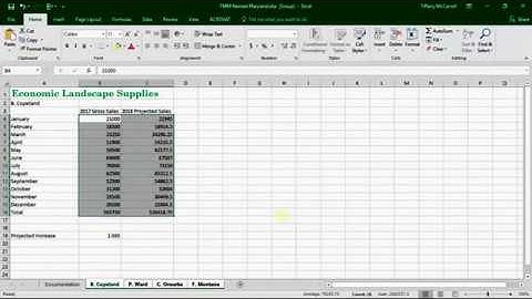 Excel 2016, Module 6 Case 4, Steps 4c-f