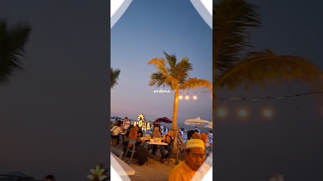 Senja Pantai Aloha PIK Pantai Indah Kapuk Jakarta 