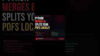 How to Merge and Split PDF Files with Python for Beginners